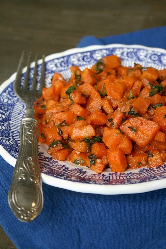 Salade de carottes chermoula - passion culinaire