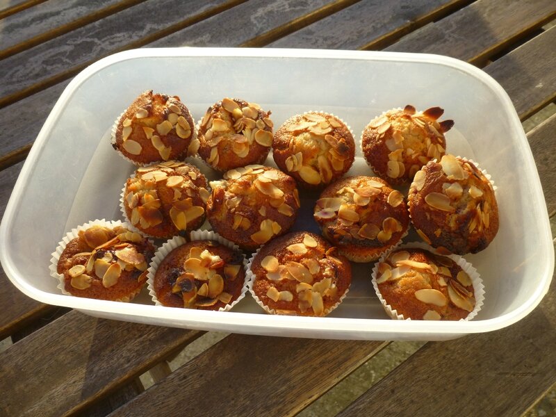 Muffins aux framboises et chocolat blanc (14)