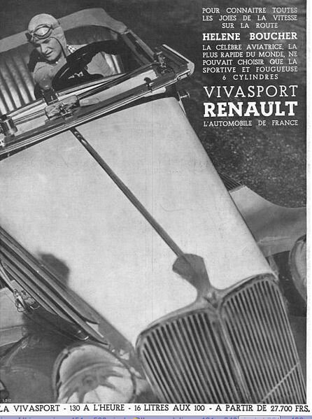 RENAULT VIVASPORT 1934