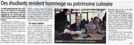 patrimoine culinaire