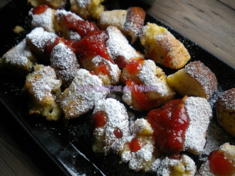 Kaiserschmarrn (crêpes autrichiennes) 3