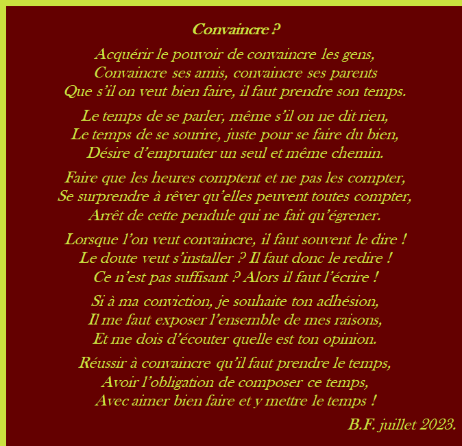 Convaincre m36