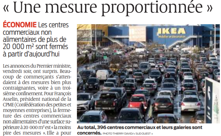 2021 01 31 SO Une mesure proportionnée