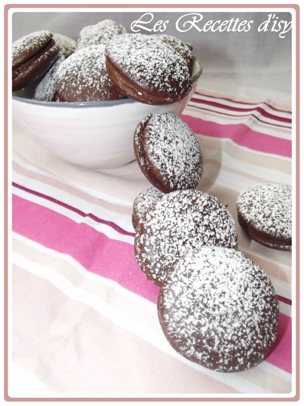 whoopie aux nutella