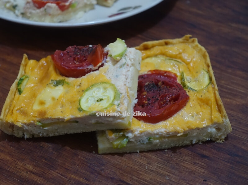 tarte courtgettes tomate 3