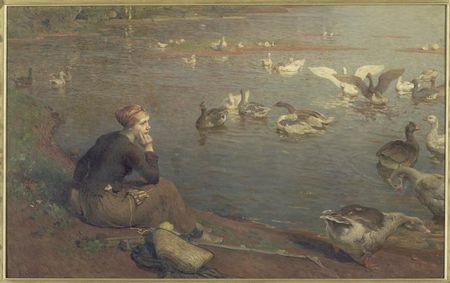 Gardeuse_d_oies___1902___Luigi_CHIALIVA___Mus_e_d_Orsay