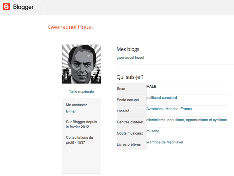 blog Gwenaouel houet profil cumul mandats cyclisme clientélisme populisme
