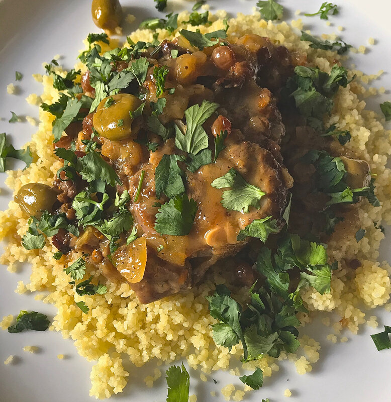 tajine de collier d'agneau à ma façon