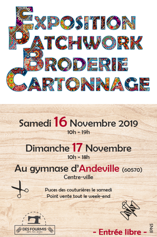 Affiche expo 2019 -andeville