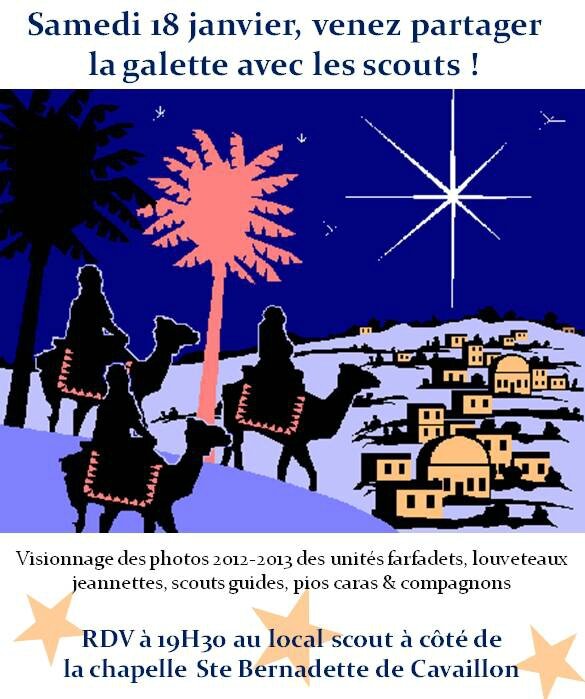 2014-01 Invitation galette des rois SGDF