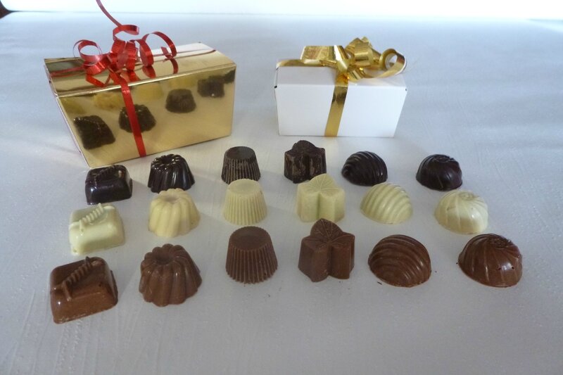 9 chocolats ballotins