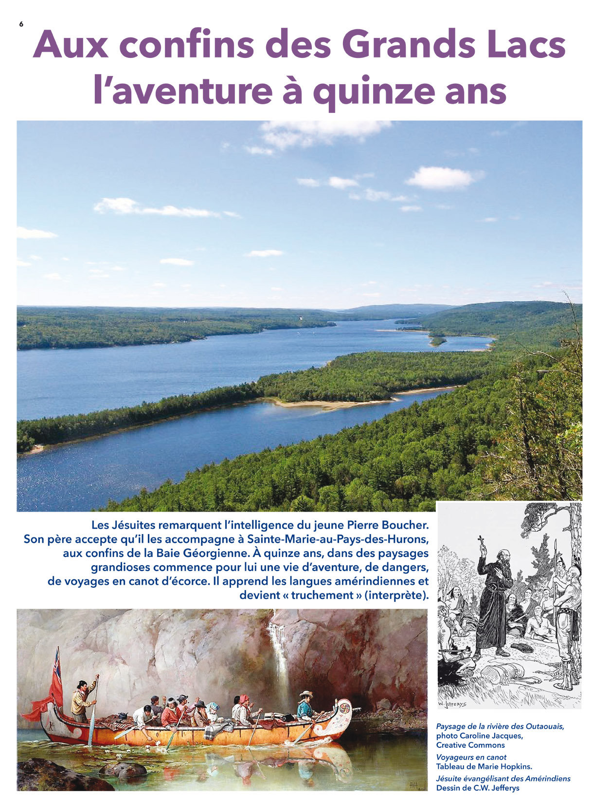 PB 06 Dans les Grands Lacs, l'aventure à 15 ans