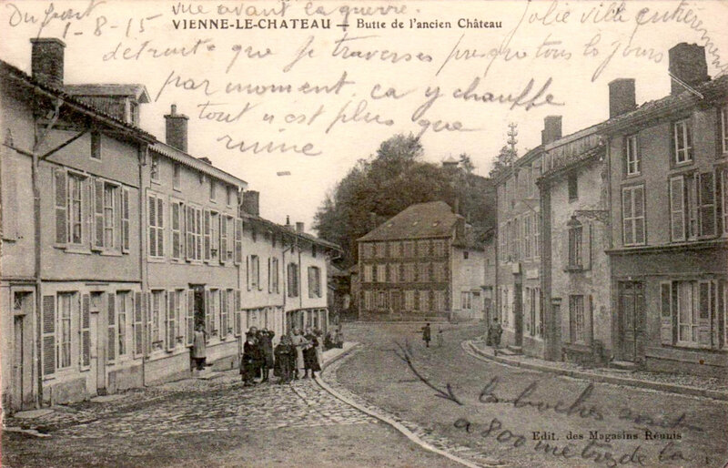 Vienne-le-Château, envoyée août 1915
