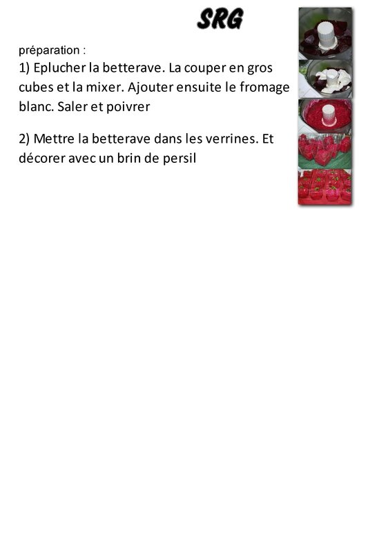 verrine de betterave (page 2)