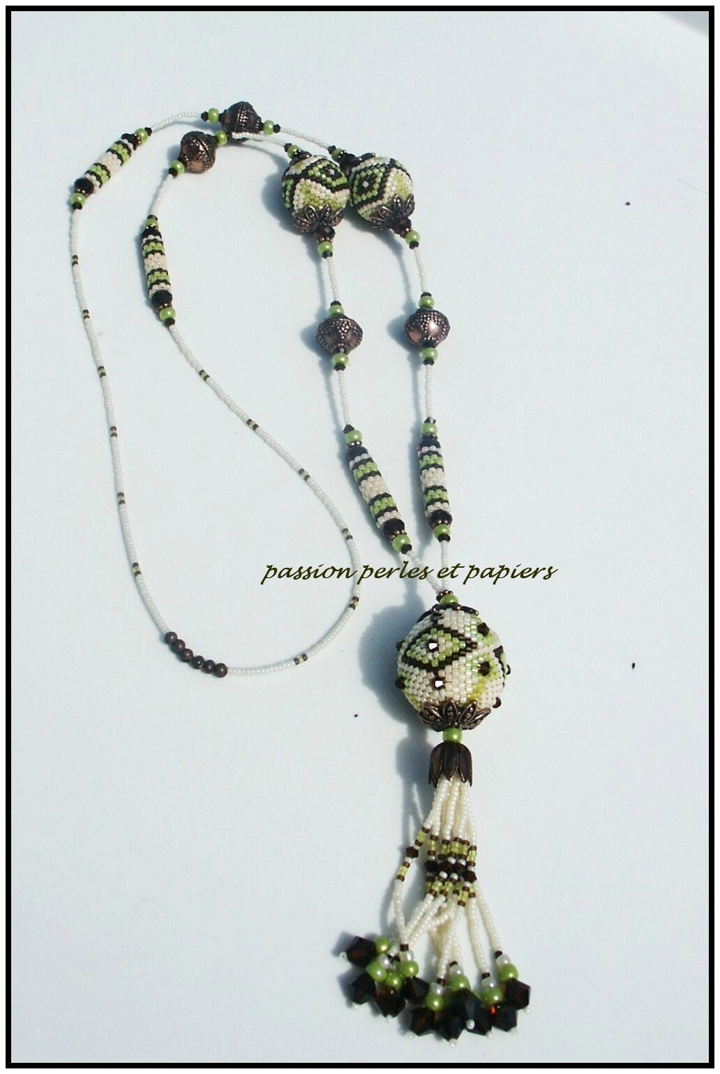 sautoir campos rhondia vanille chocolat pistache 3
