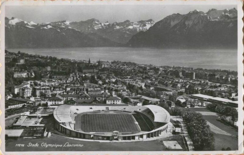 1954 CPSM Stade Lausanne