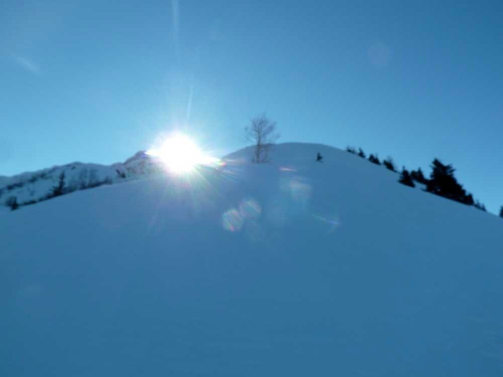 Le soleil pointe enfin ses rayons!