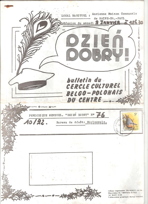 cercle culturel belgo-polonais