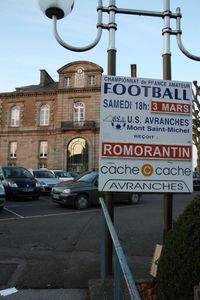 football Avranches Romoratin mars 2012