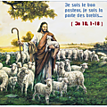 Évangile et Homélie du Lundi 04 Mai 2020. Je suis le bon pasteur, le vrai berger, qui donne sa vie pour ses <b>brebis</b>.