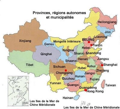 carte-chine-regions