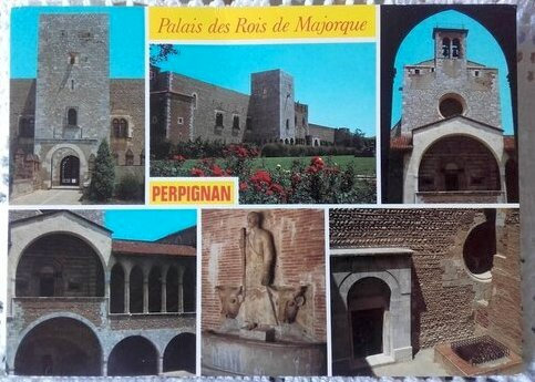 Perpignan - intérieur du Palais des Rois de Majorque 5443 Vierge