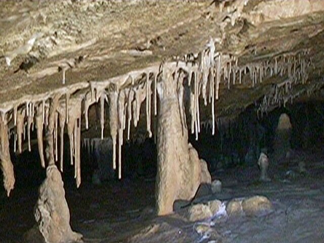 stalactites