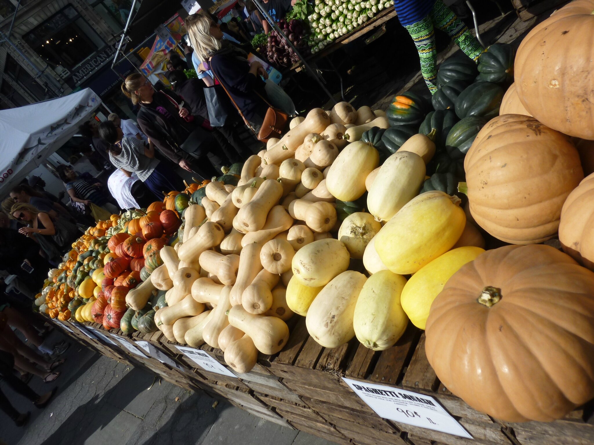 Union Square market New York
