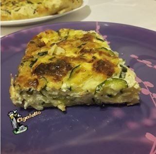 cake courgettes fourme d'Ambert cigalette1