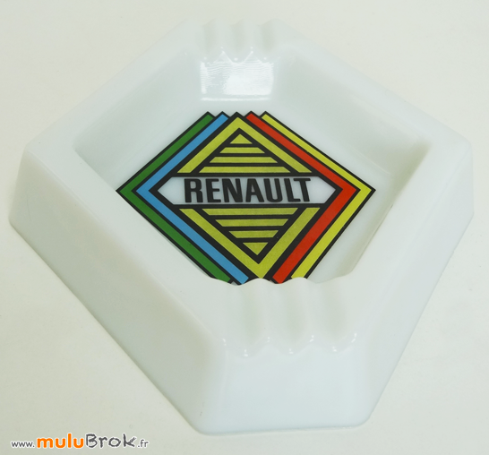 RENAULT-Cendrier-rare-Objet-pub-7-muluBrok-Vintage
