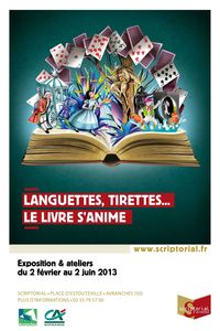 exposition Scriptorial Avranches livre animé pop-up 2013 expo