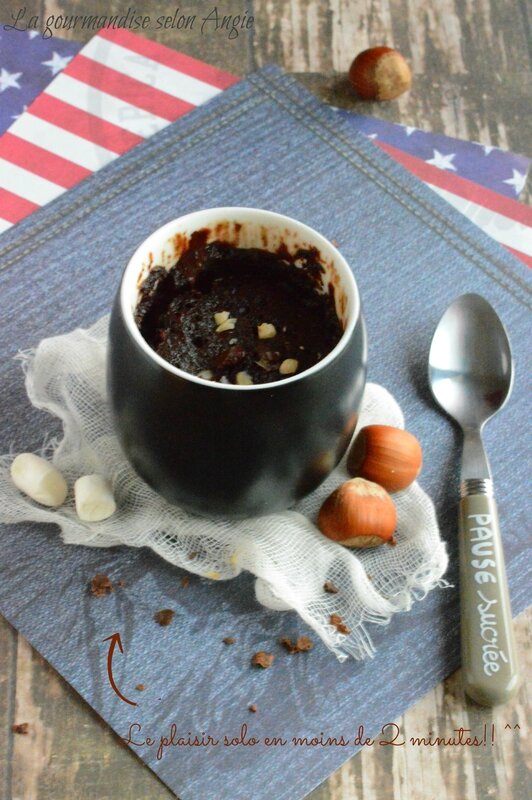 brownie mug cake vegan 1