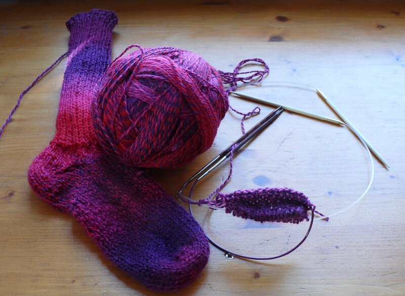 Chaussettes 30 en cours