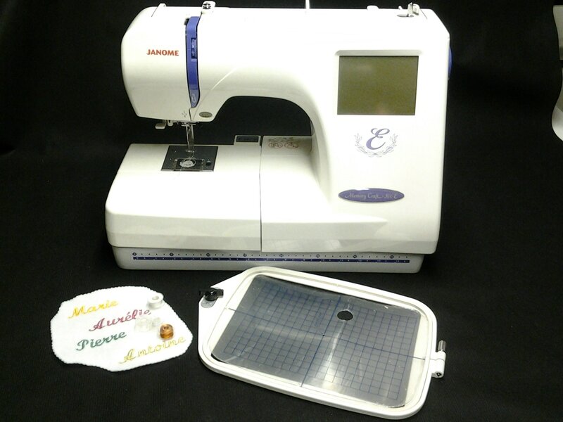 brodeuse Janome 300