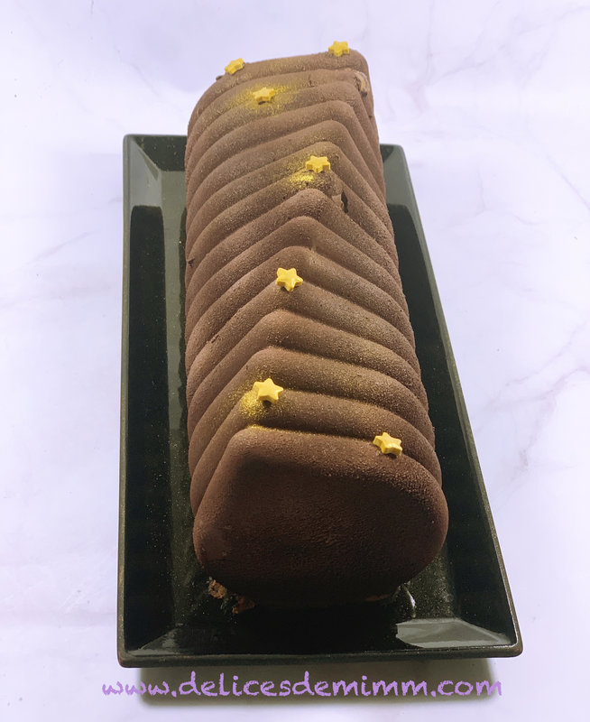 Bûche royale au chocolat 2