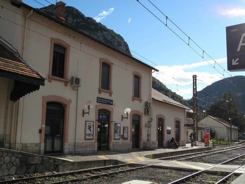 Gare de Villefranche Vernet les bains