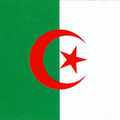 Fabrication des drapeaus nationales Algerienne