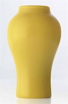 an_unusual_opaque_yellow_glass_vase_qing_dynasty_18th_century_d5379610h