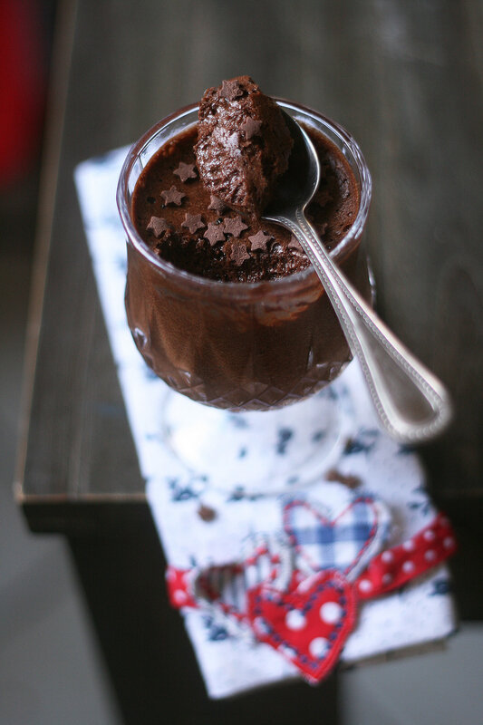 Mousse au chocolat vegan aux pois chiche 2- Passion culinaire Minouchka 1