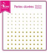 embellissement-scrapbooking-carterie-autocollant-perles-dorees