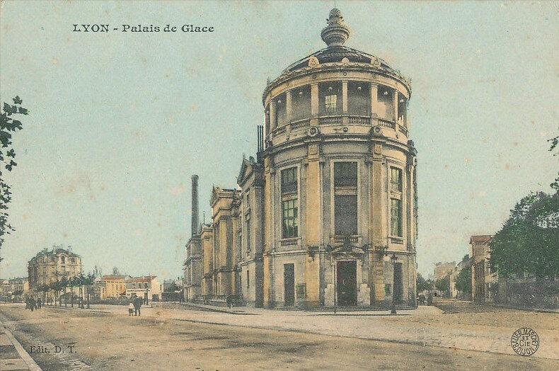 CPA Lyon Palais de Glace Boulevard du Nord