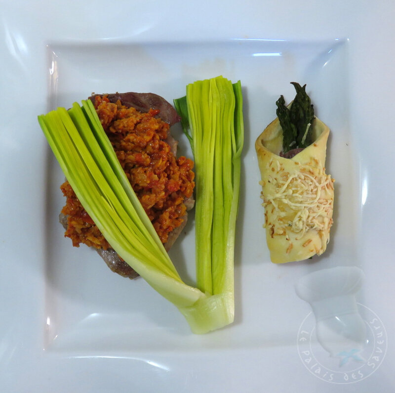 Porc sauce Romesco