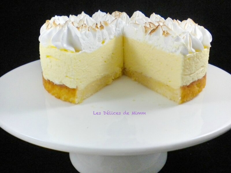 Gâteau nuage au citron meringué 3