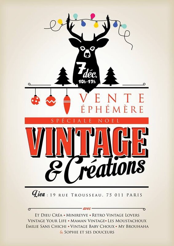 vente vintage et créations