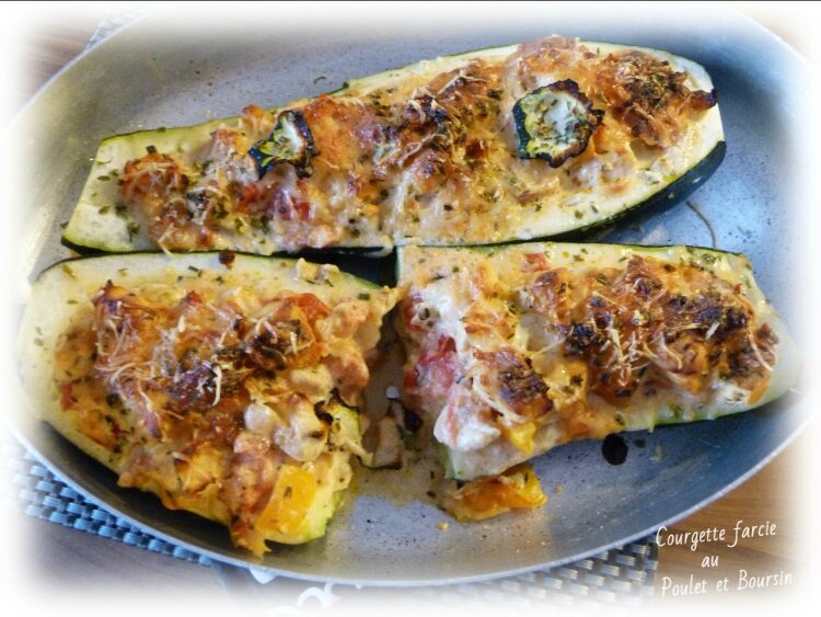 courgette poulet-boursin