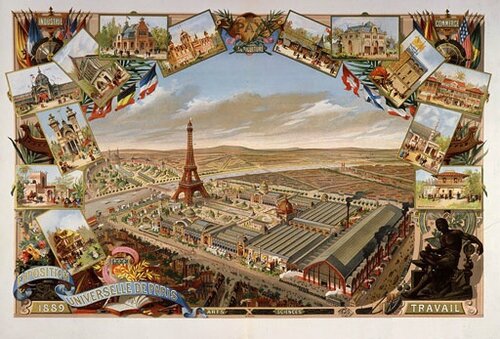 CPA Exposition Universelle Paris 1889