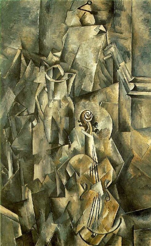 braque broc et violon