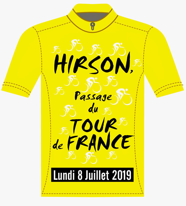 TOUR DE FRANCE 2019 MAILLOT PASSAGE HIRSON