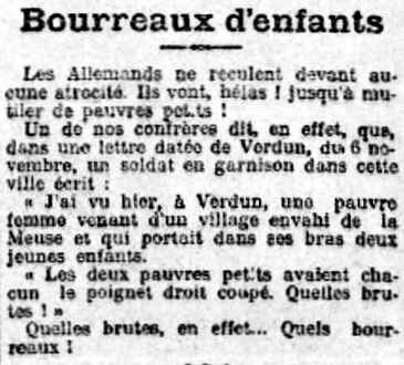 Bourreaux d'enfants