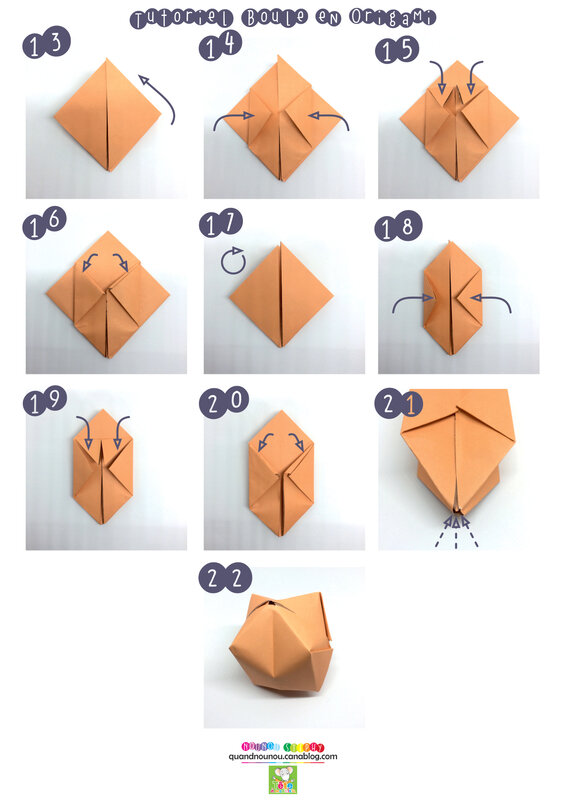 Tuto Boule origami page2
